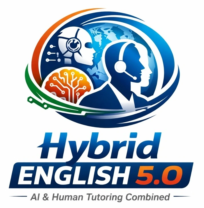 Hybrid English logo